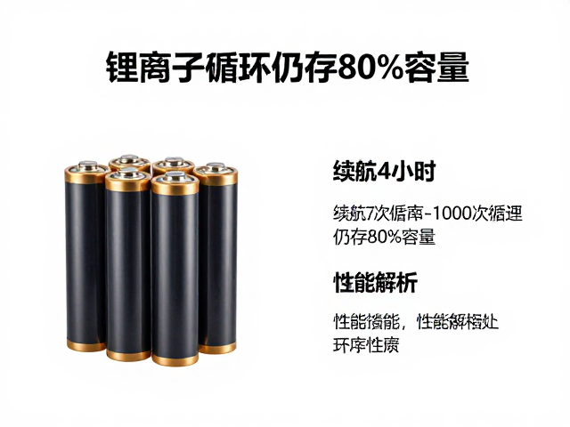 锂离子电池续航4小时，1000次循环仍存80%容量，性能解析