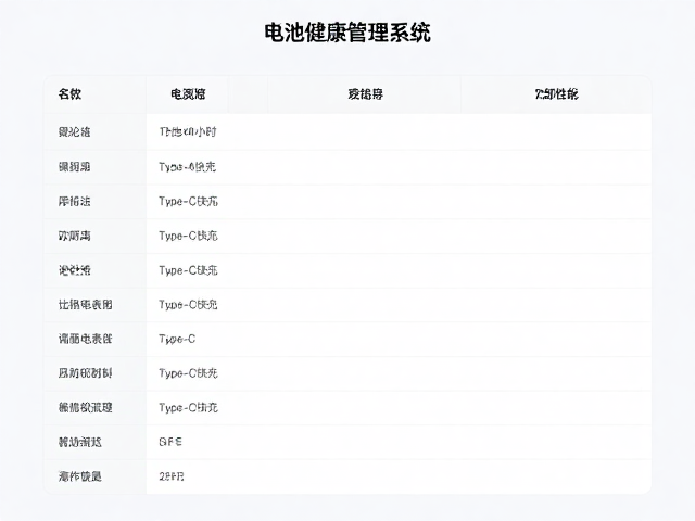 单次续航4小时，Type-C快充，电池健康管理系统实测