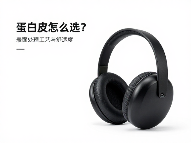 蛋白皮耳罩怎么选?解析表面处理工艺与耳贴舒适度