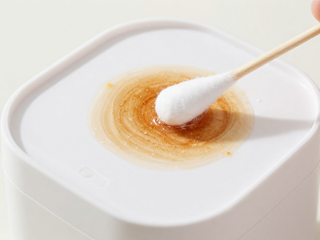 除湿干燥盒如何去除汗渍油脂？棉签巧清细小缝隙指南