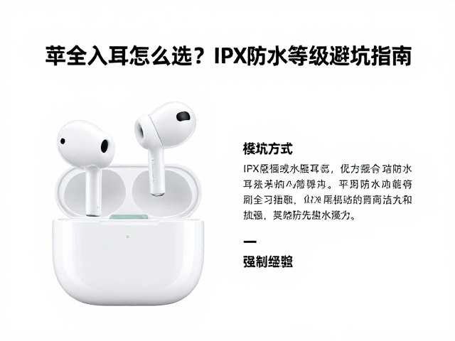 苹果全入耳耳机怎么选？IPX防水等级避坑指南
