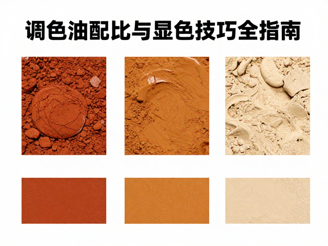 赭石颜料物理属性解析，调色油配比与显色技巧全指南