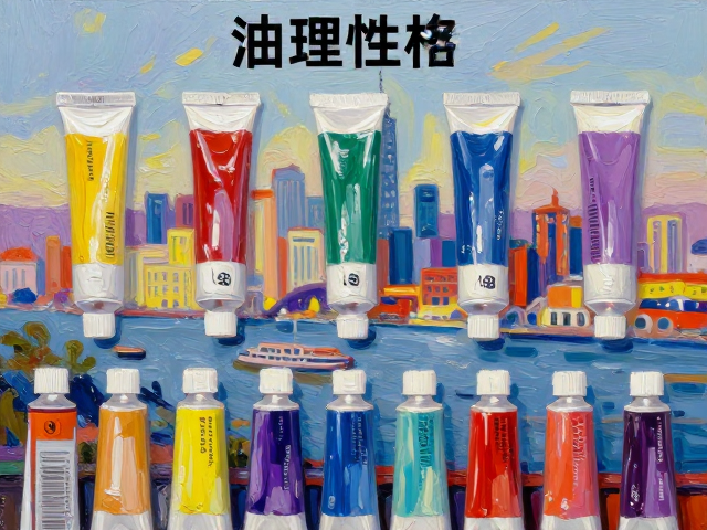 油画颜料管装怎么选？解析物理属性，绘出绝美城市风光