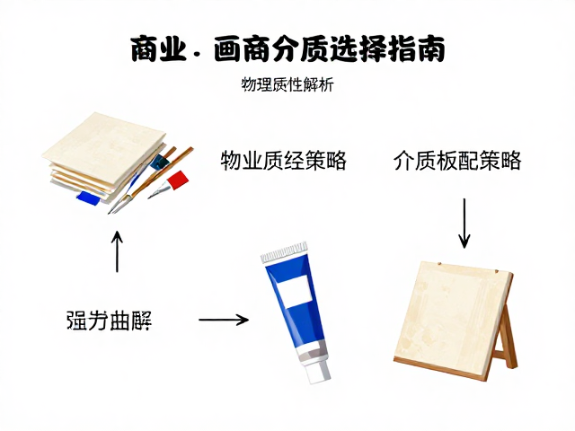 商业插画用什么颜料？物理属性解析画布与画板选择指南