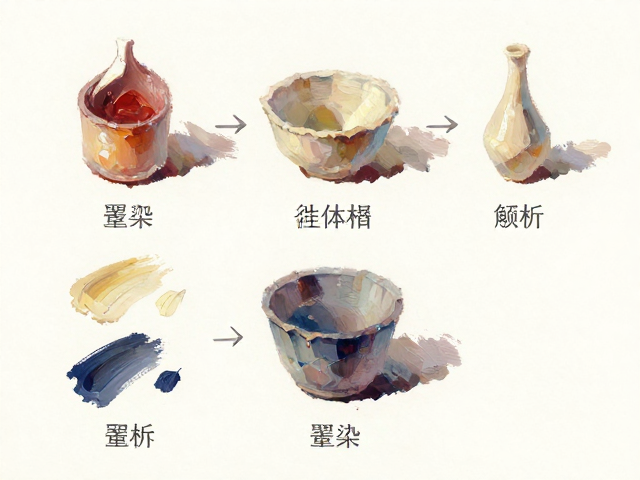 颜料物理属性解析,如何通过罩染与笔触控制训练提升绘画技法