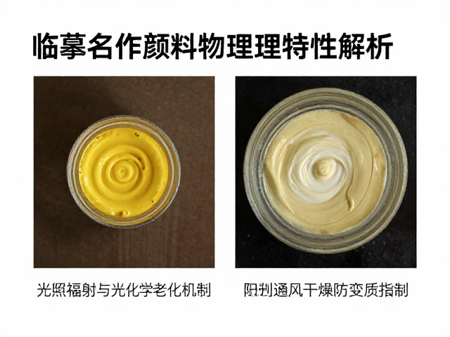 临摹名作颜料物理特性解析，保持通风干燥防变质指南