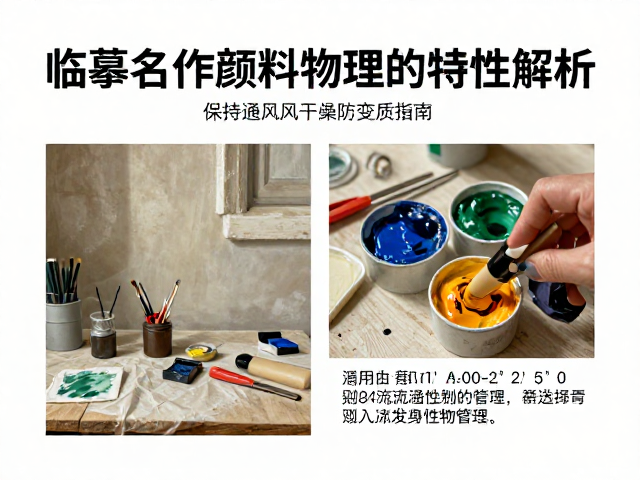 临摹名作颜料物理特性解析，保持通风干燥防变质指南