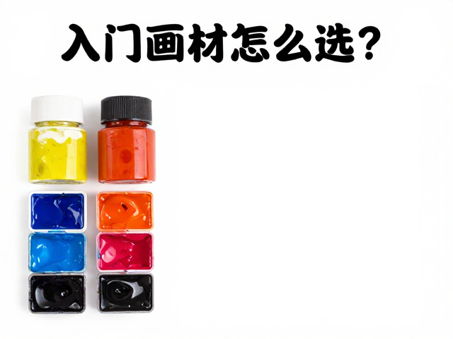 入门画材怎么选?从颜料物理属性看肖像绘制基础