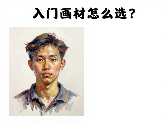 入门画材怎么选?从颜料物理属性看肖像绘制基础