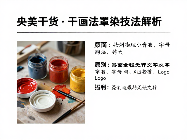 央美干货,颜料物理属性与干画法罩染技法解析