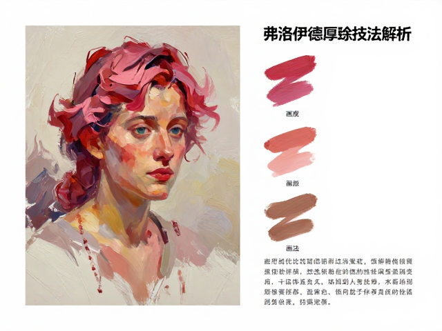 弗洛伊德厚涂技法解析,基础笔法与画笔特性深度测试指南
