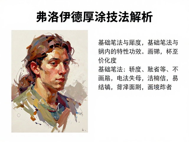 弗洛伊德厚涂技法解析,基础笔法与画笔特性深度测试指南