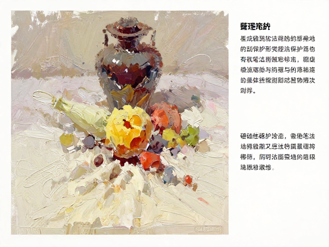 油画罩染技法详解，基础笔法与肌理保护，避免硬物刮擦技巧