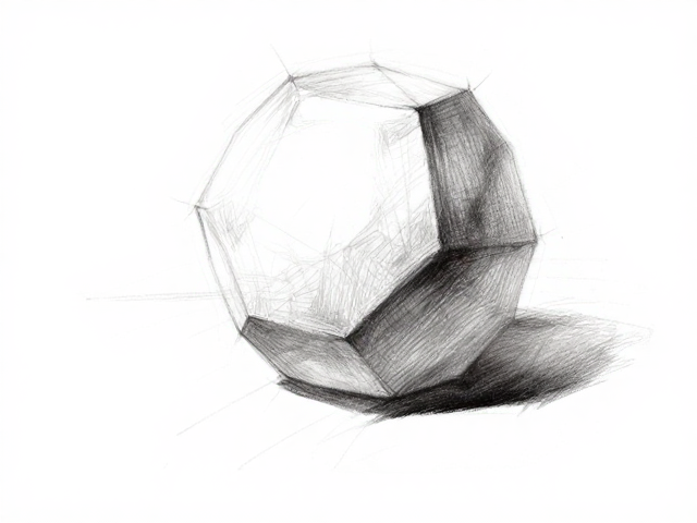 素描基础,笔触控制与中间层塑造体积的实战技巧