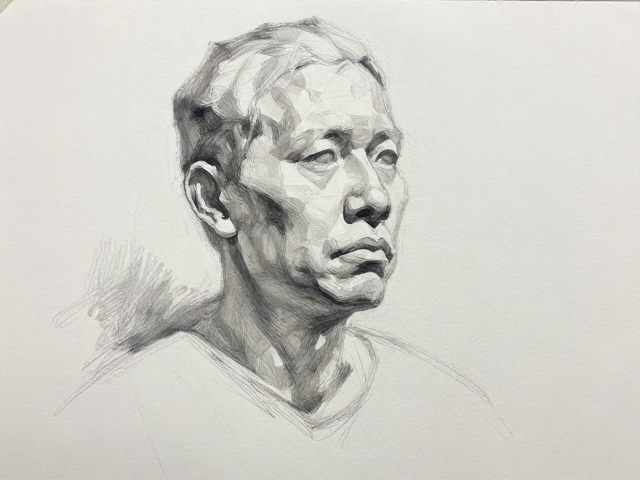 刮画法(Scumbling)详解,用基础笔法塑造体积感,掌握厚涂核心技法
