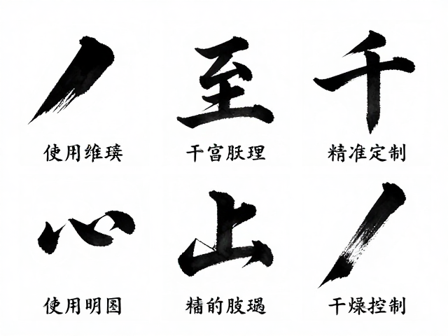 书法基础笔法详解,如何丰富肌理并精准控制干燥时间