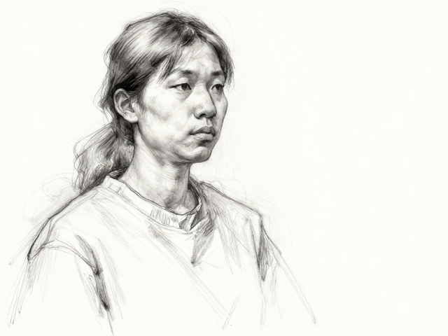 肖像画留白与虚实技巧，用基础笔法刻画人物神态