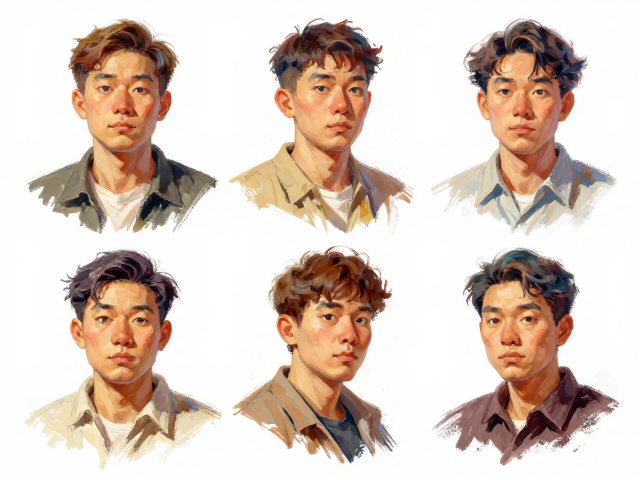 插画设计素材库,掌握基础笔法与人物肖像刻画的核心技巧
