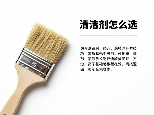 画刷清洁溶剂怎么选?避开厚涂层开裂,掌握基础笔法技巧