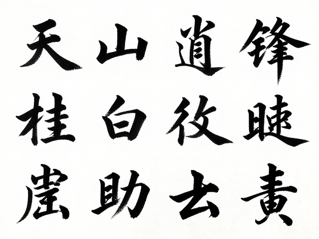 书法基础笔法,控制干燥时间与留白虚实,提升作品意境