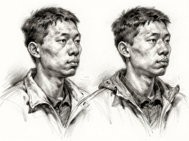 肖像刻画技巧,用基础笔法强化动态感,让画作活起来