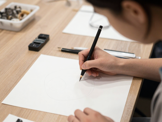 艺术疗愈工作坊,掌握基础笔法与控制干燥时间,提升创作心流