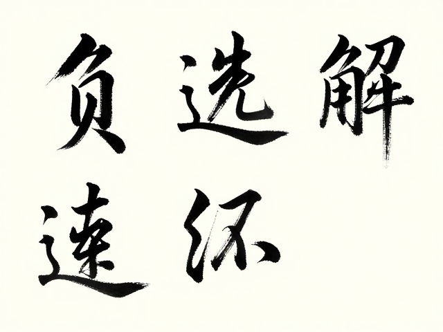 书法美学解析，基础笔法如何通过负空间营造肌理丰富感