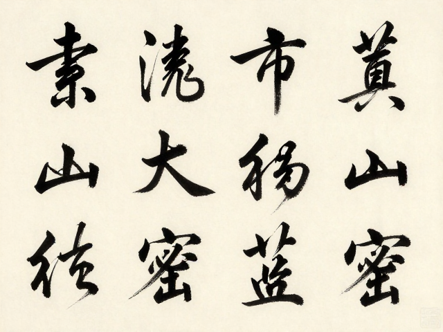 从基础笔法看书法负空间，如何用肌理丰富性打动观众