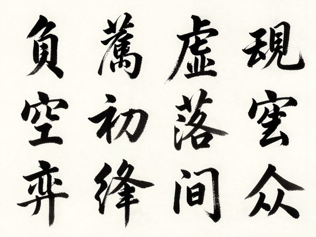 从基础笔法看书法负空间，如何用肌理丰富性打动观众