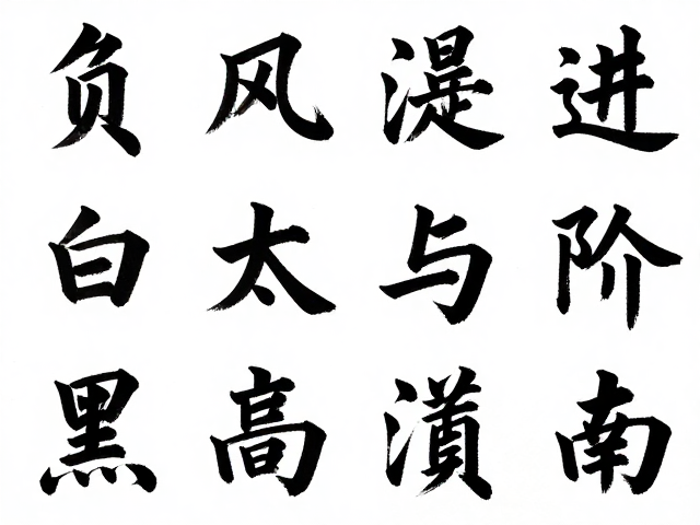 书法进阶指南，基础笔法结合负空间与肌理丰富的创作技巧