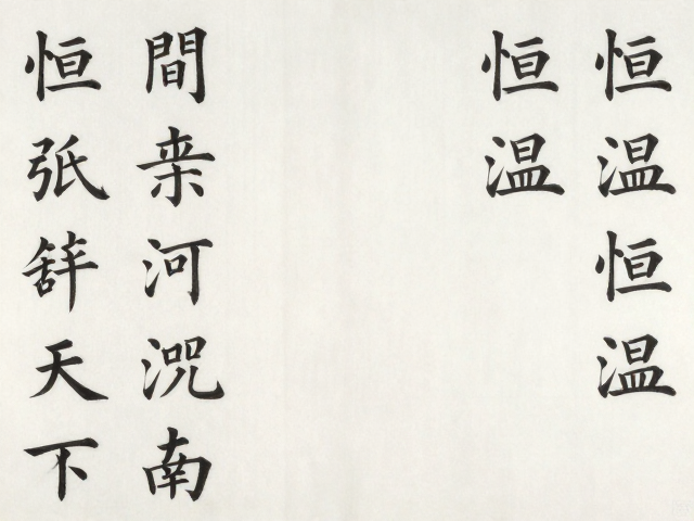 恒温恒湿存储下笔触痕迹明显,掌握书法基础笔法的关键