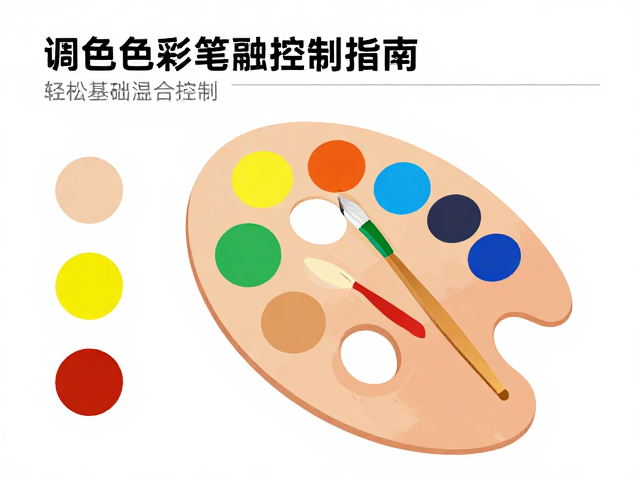 调色盘使用指南,掌握基础笔触控制,轻松搞定绘画基本功