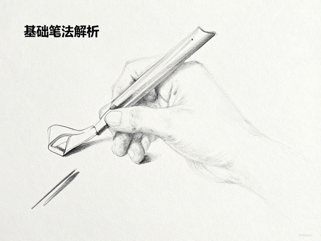 刮画法基础笔法解析，当代实验绘画中的肌理表现与创作技巧