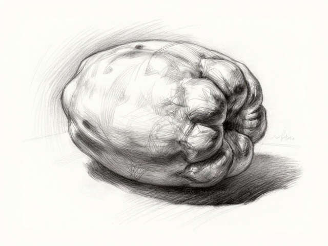 素描进阶,掌握基础笔法,塑造立体体积与丰富肌理
