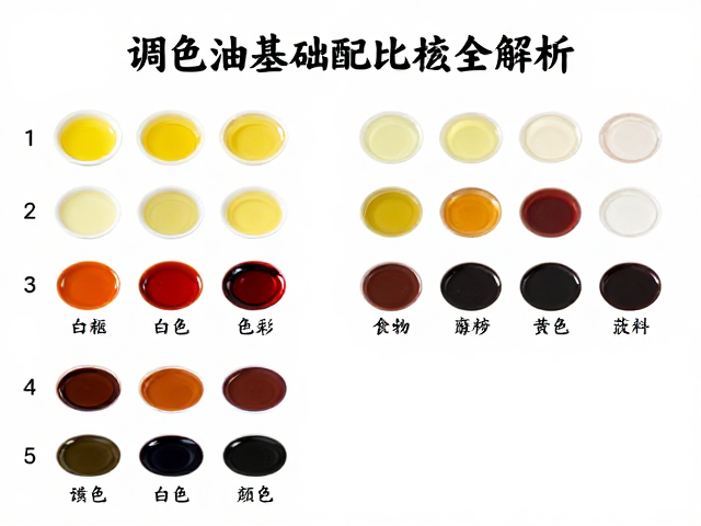 传统多层画法调色油比例与调色盘管理全解析