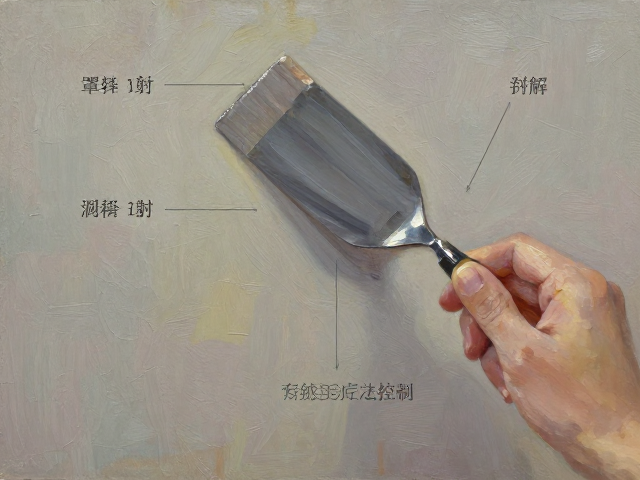 油画罩染层数控制技巧,画刀刮刀与传统多层画法详解