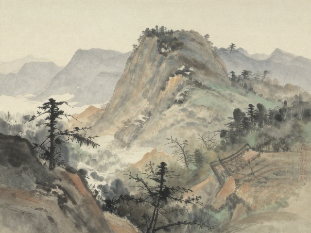 风景写生技巧,用传统多层画法打造深邃通透感
