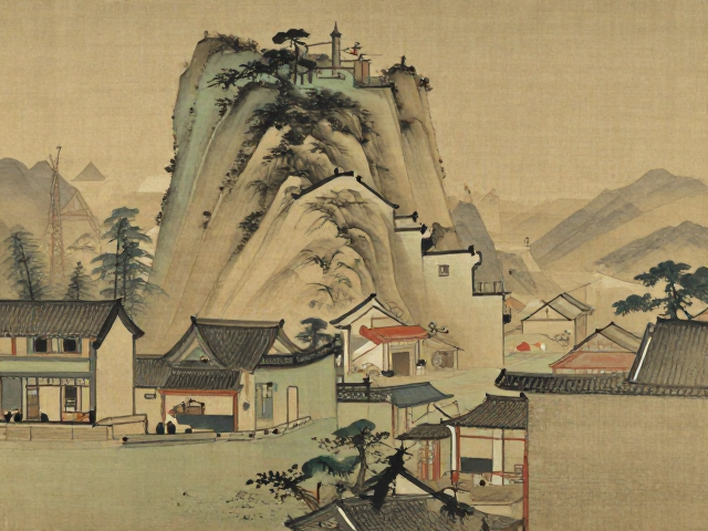 商业插画设计,融合传统多层画法与现代粗犷笔触