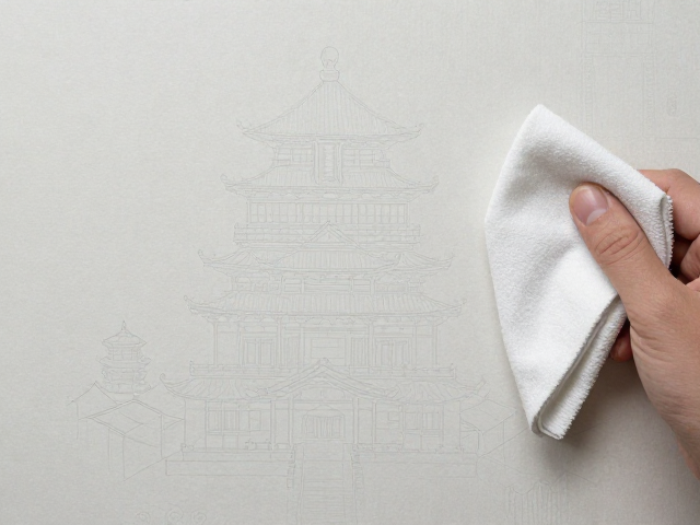 传统多层画法,石膏底处理与专用软布清洁全攻略