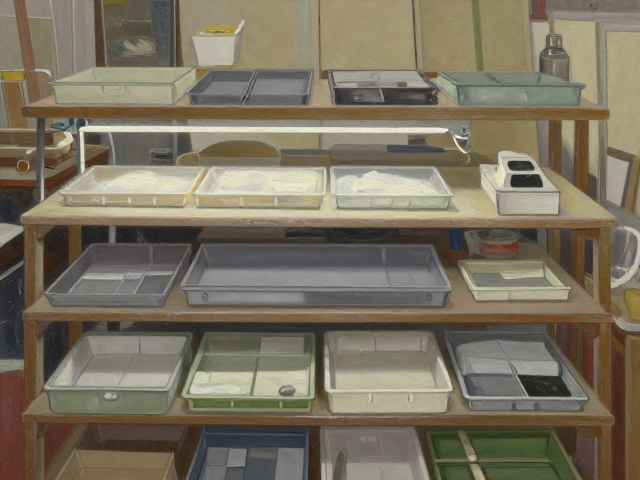 传统多层画法在当代油画工作室的应用与避光养护