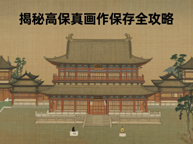 传统多层画法，防氧化涂层，画布张力控制，揭秘高保真画作保存全攻略