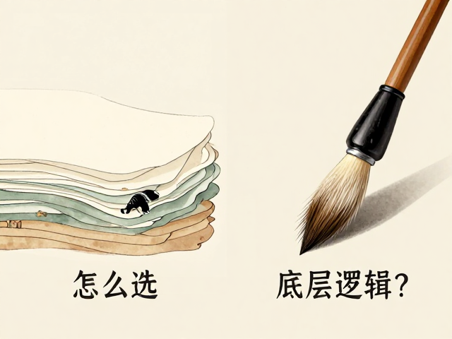 商业插画设计,猪鬃笔与貂毛笔在传统多层画法中怎么选?