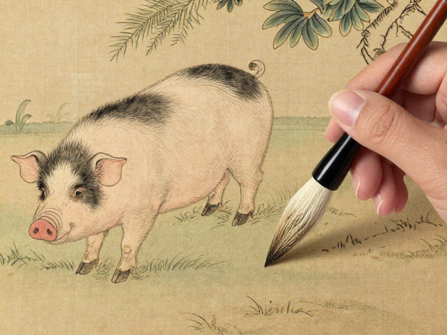 商业插画设计,猪鬃笔与貂毛笔在传统多层画法中怎么选?