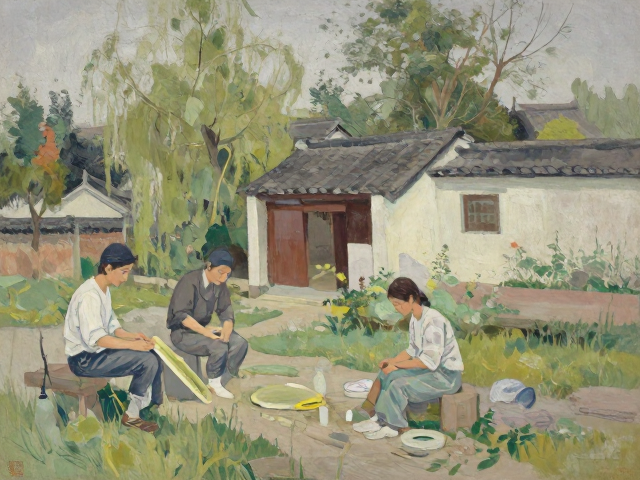 传统多层画法结合印象派户外写生,解锁艺术疗愈课程新体验