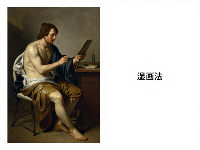 欧洲古典画派技法解析,传统多层画法与直接画法(湿画法)对比