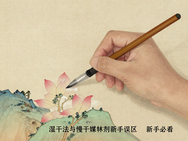 传统多层画法干货,湿干法与慢干媒介剂技巧,新手必看