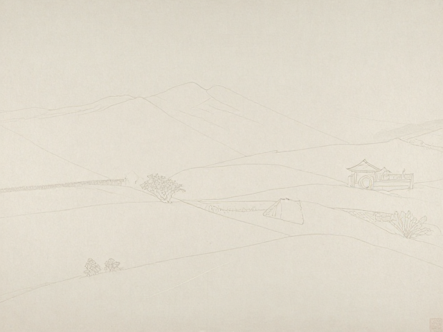 风景写生底料处理,石膏底与传统多层画法技巧解析