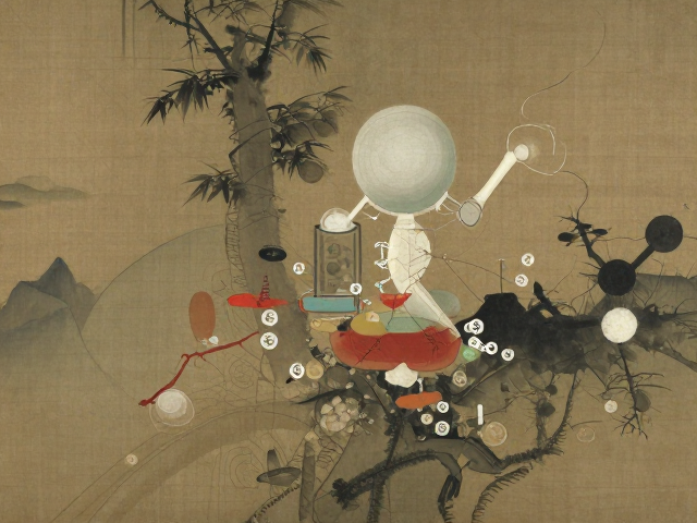 揭秘视觉混合,当传统多层画法遇上抽象表现艺术