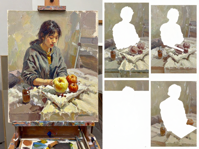 当代油画工作室，从传统多层画法到学生级入门作品全解析