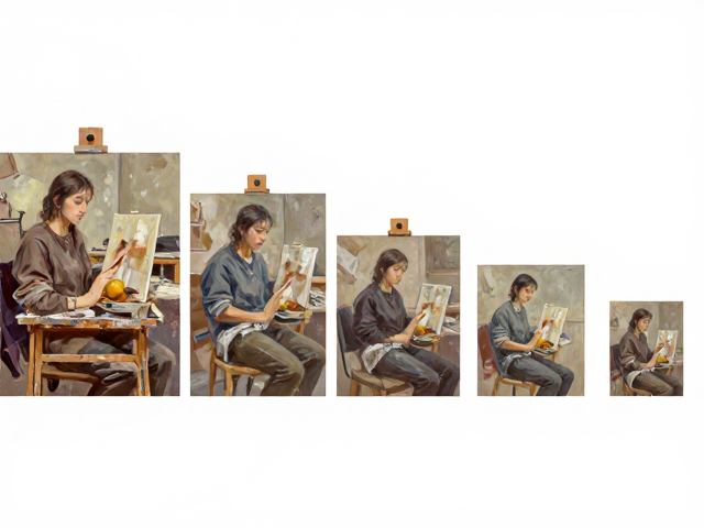 当代油画工作室，从传统多层画法到学生级入门作品全解析